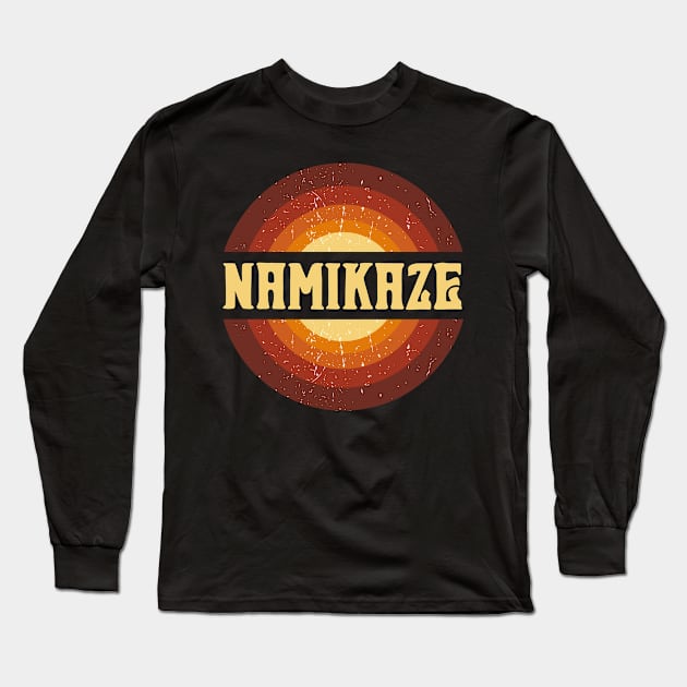 Vintage Proud Name Namikaze Anime Gifts Circle Long Sleeve T-Shirt by Amir Dorsman Tribal